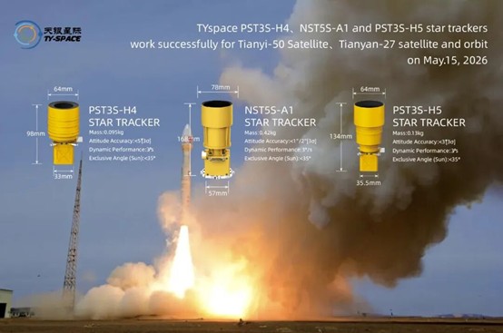 Congratulations on the successful launch of the Taijing-3 05A/05B, Tianyi-50, Tianyan-27