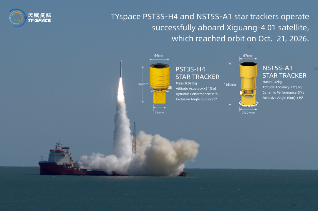 TY-Space Star Trackers Support the Successful Deployment of Xiguang-4 01
